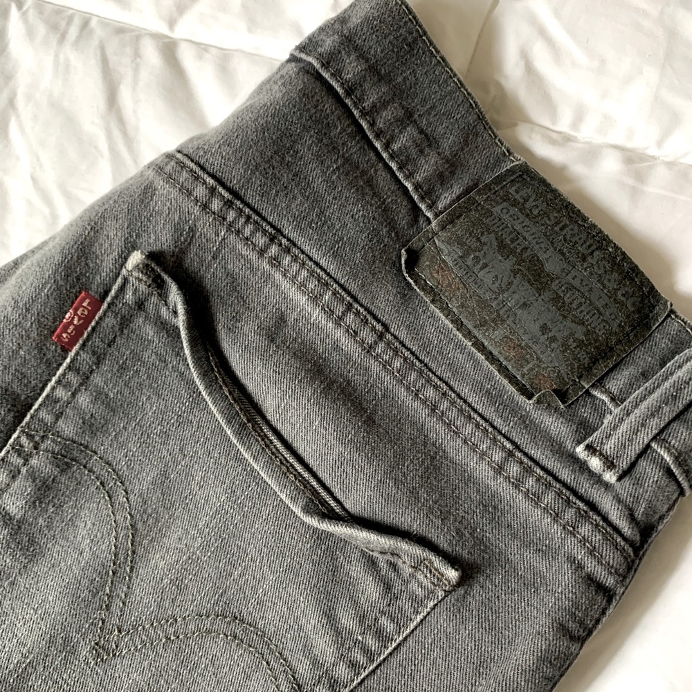 Men’s Dark Gray Levi Jeans 511 Skinny Fit
